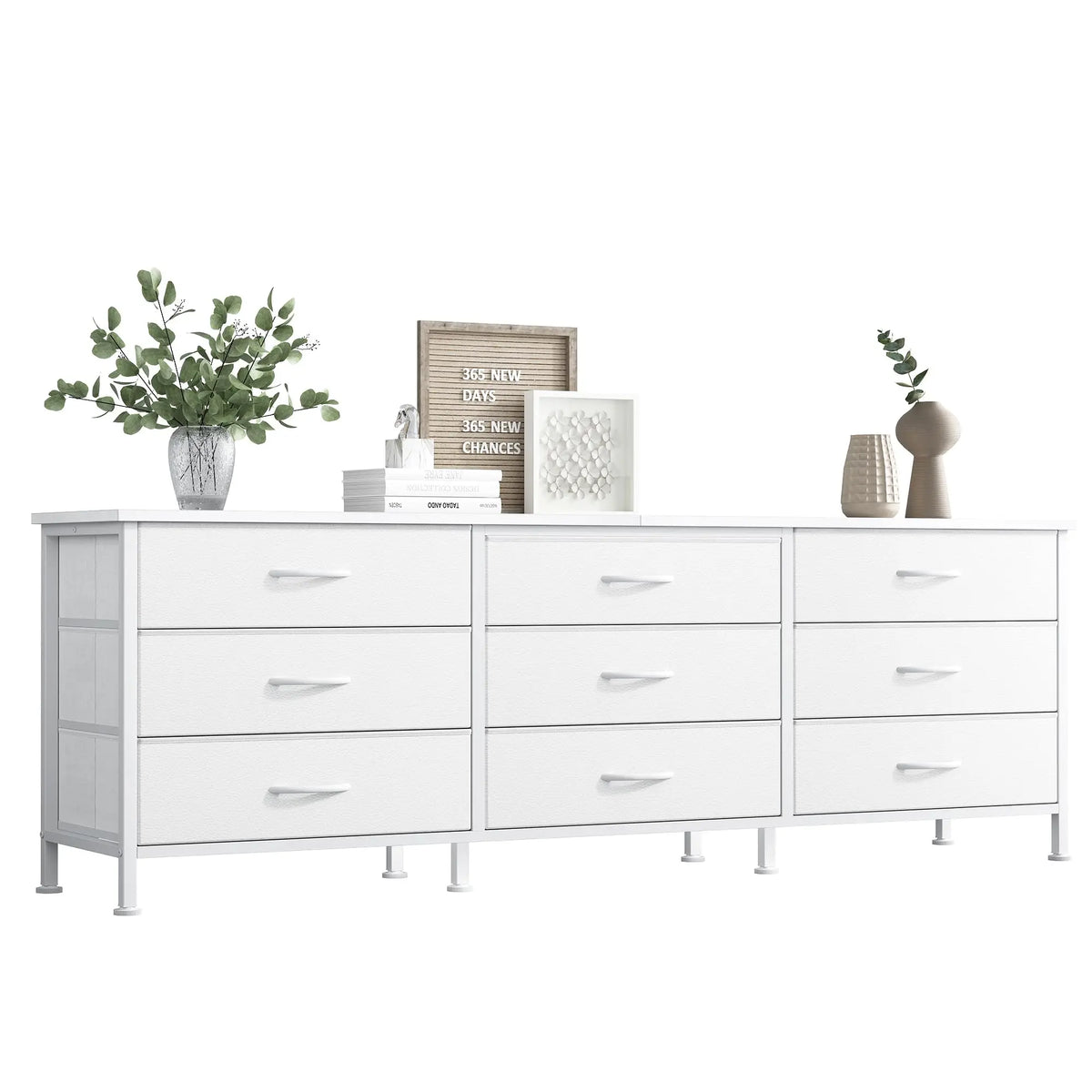 JHK Modern Living Room Entertainment Center With Drawers