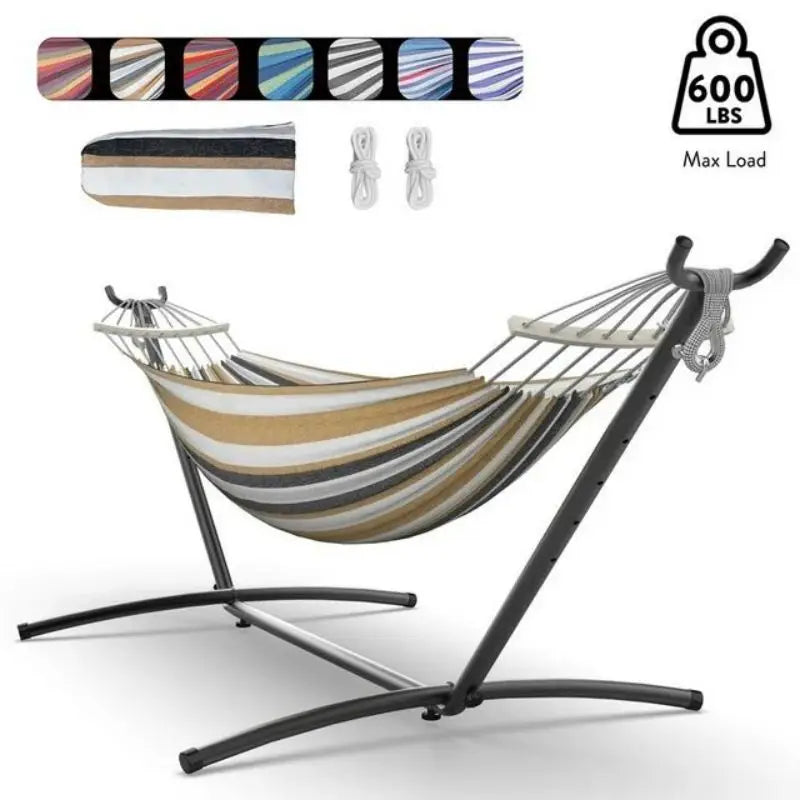 Gyroor Heavy Duty Nylon Adjustable Stand Hammock With Storage Bag