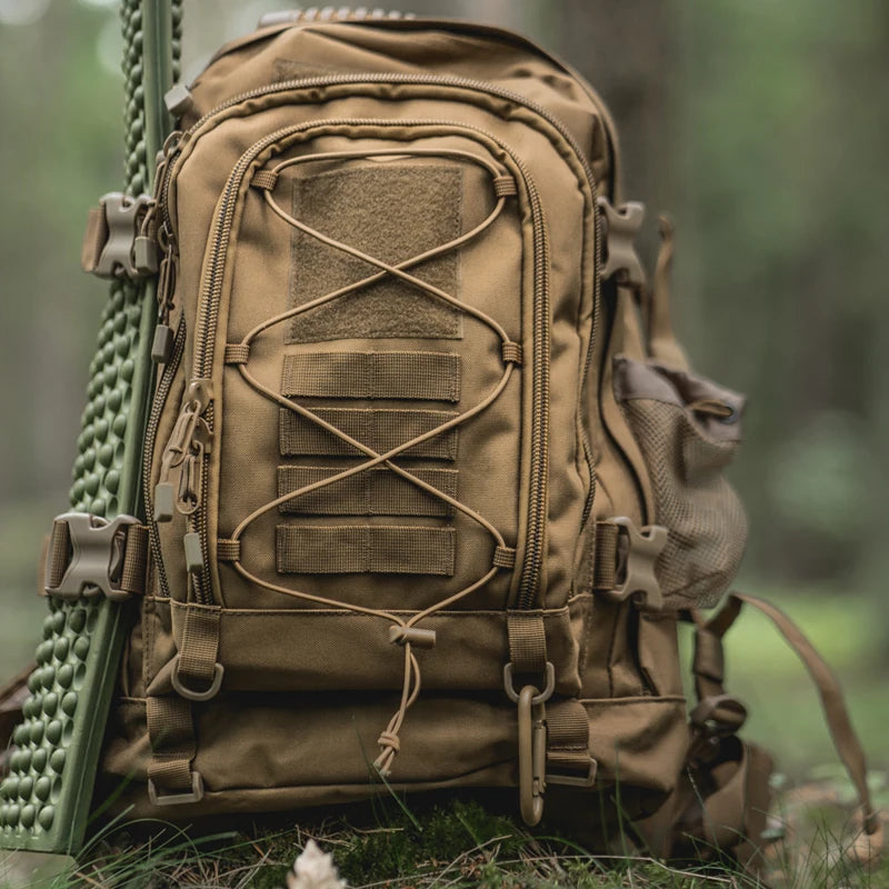 LQARMY Outdoor Tactical Backpack For Hiking Camping And Travel