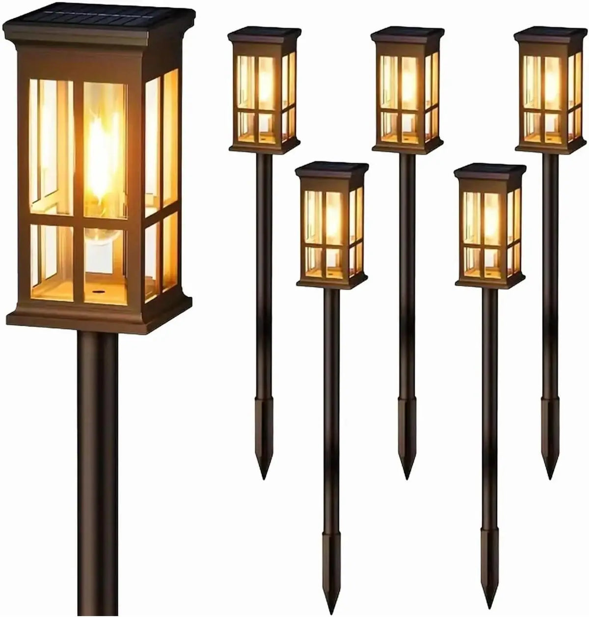 Outdoor Led Pathway Lights Waterproof Landscape Walkway Garden Illumination