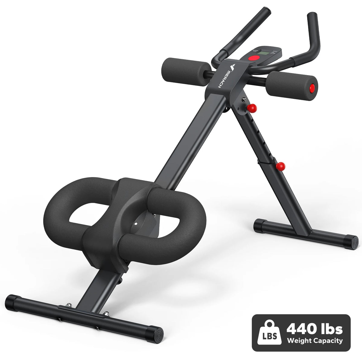 MERACH Adjustable Foldable Ab Machine Core Exercise Trainer
