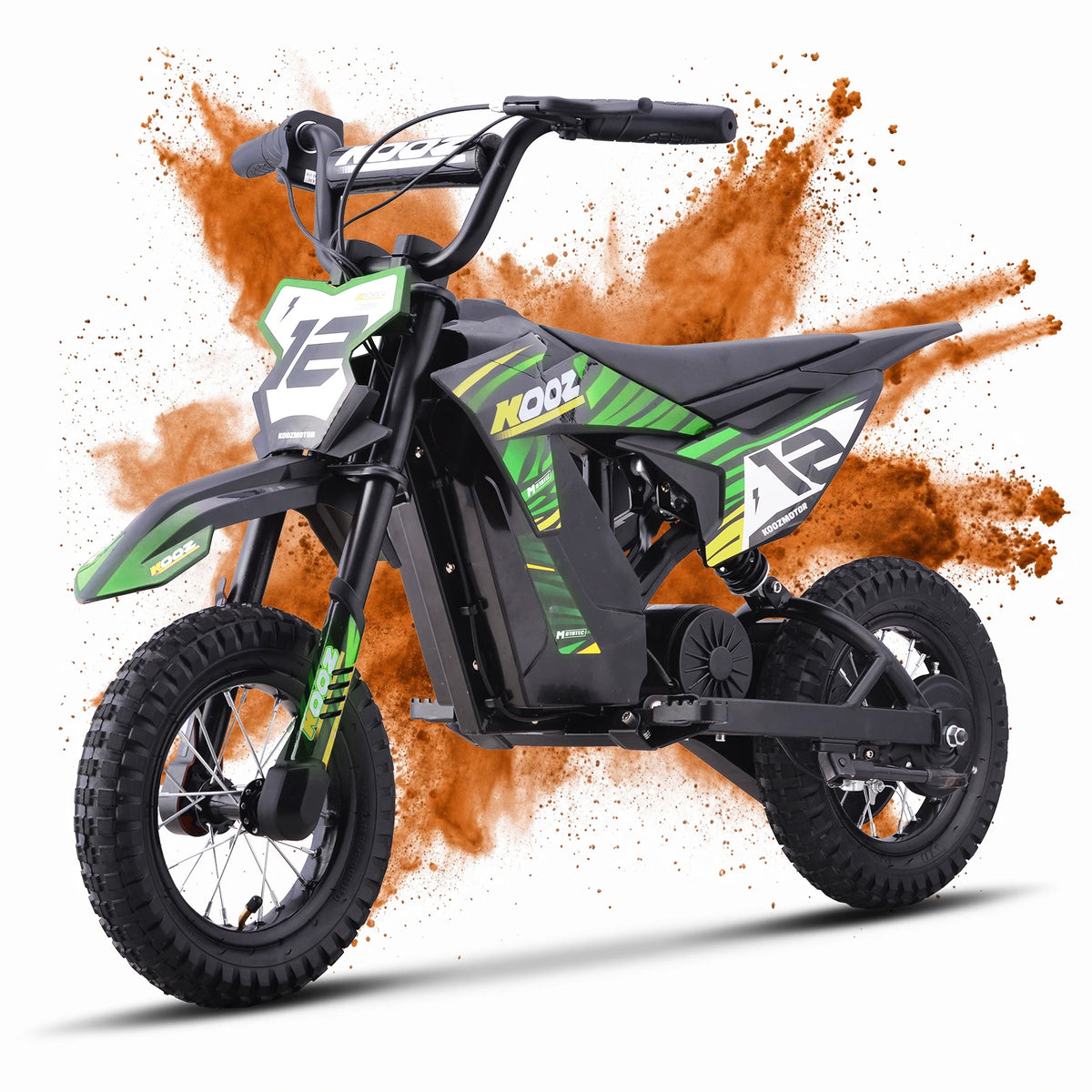 KOOZ HP122E Kids 36V Electric Dirt Bike With Shock Absorber