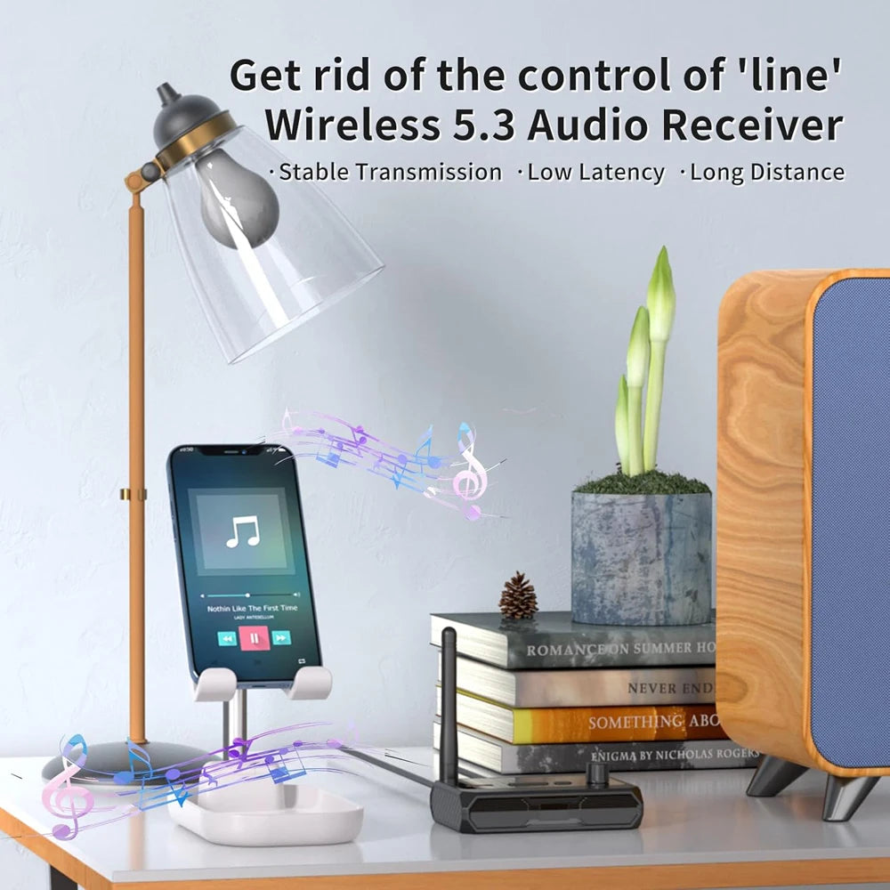 Bluetooth Audio Receiver for Home Stereo and TV Audio Systems