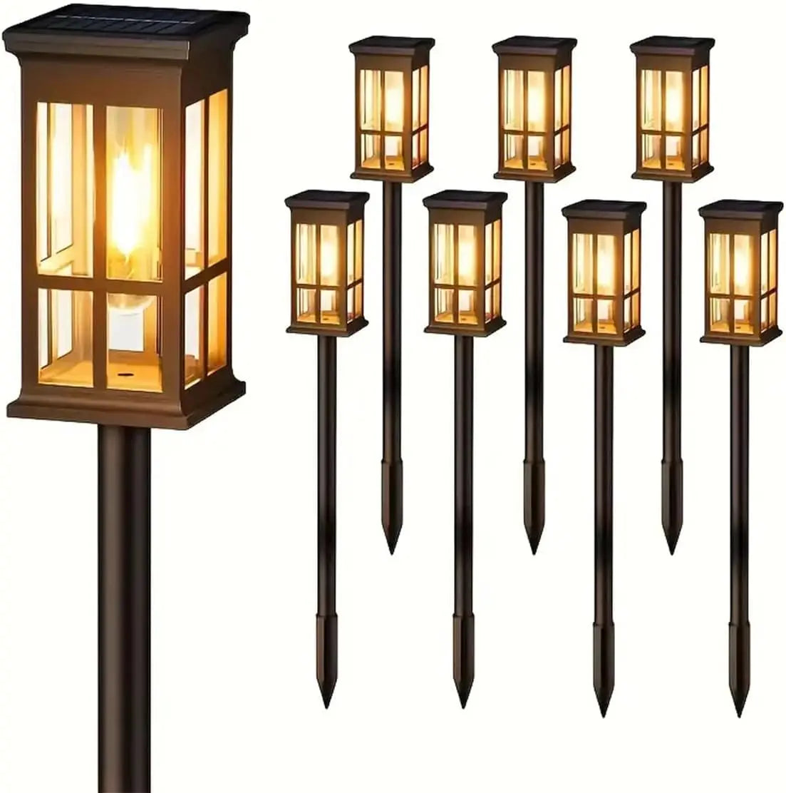Outdoor Led Pathway Lights Waterproof Landscape Walkway Garden Illumination
