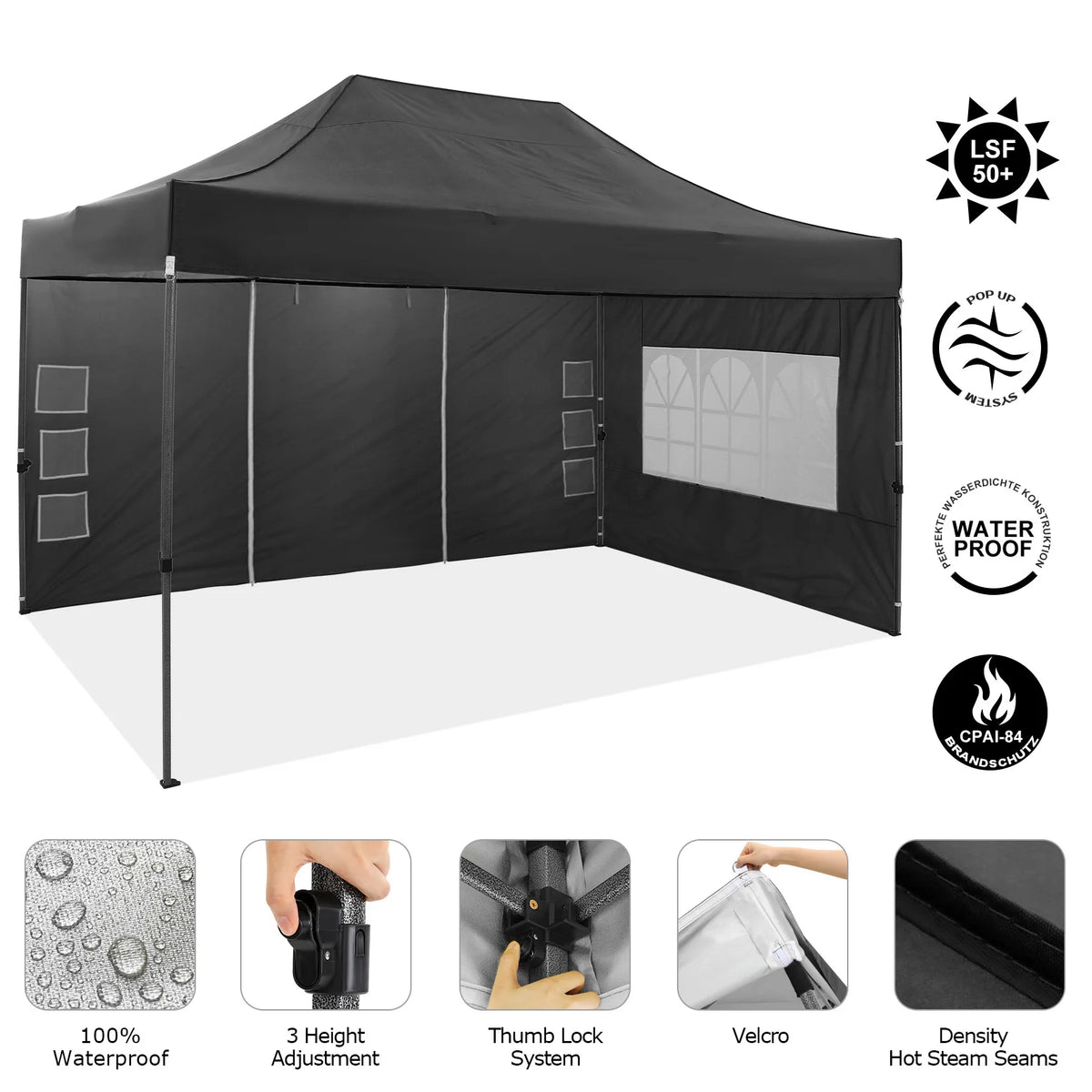 Cobizi Heavy Duty Portable Commercial Outdoor Canopy Tent