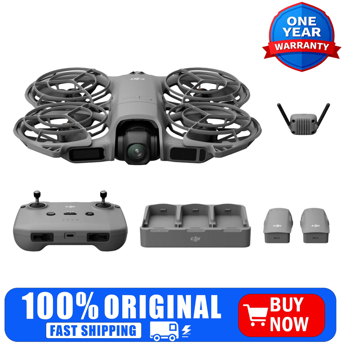 DJI Neo 2 Fly More With Controller Digital Drone Camera