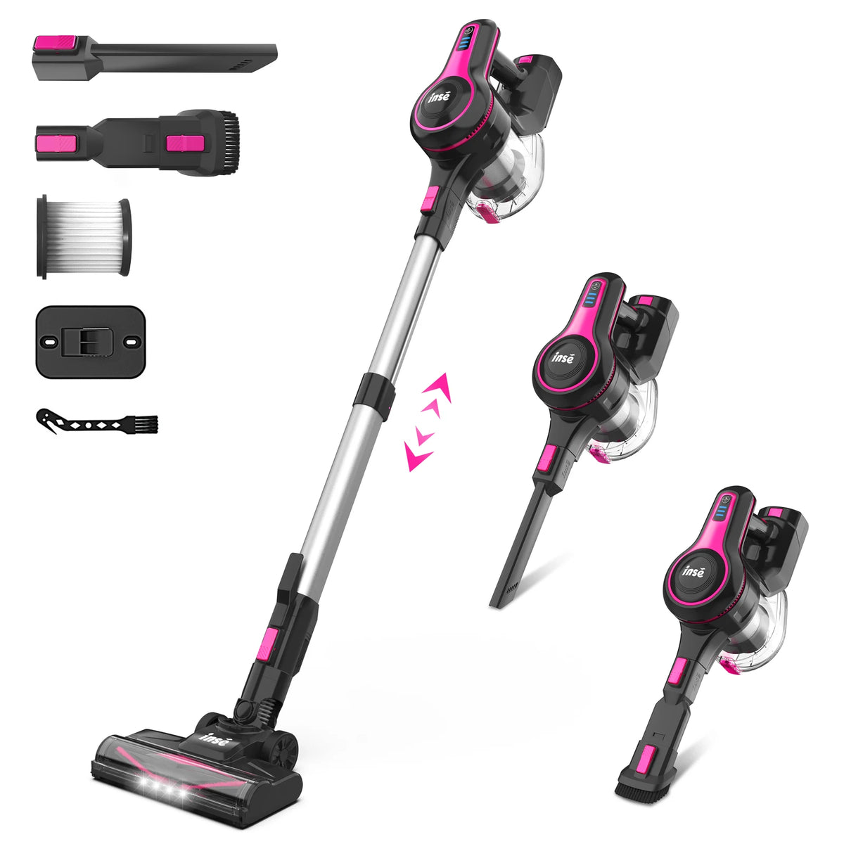 INSE N5T Cordless Handheld Vacuum With HEPA Filter For Home