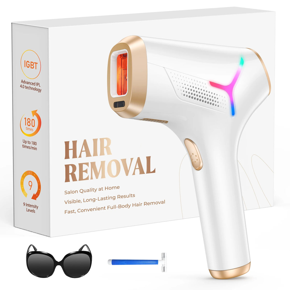 JOOYEE IPL Laser Hair Removal Device For Efficient Daily Use