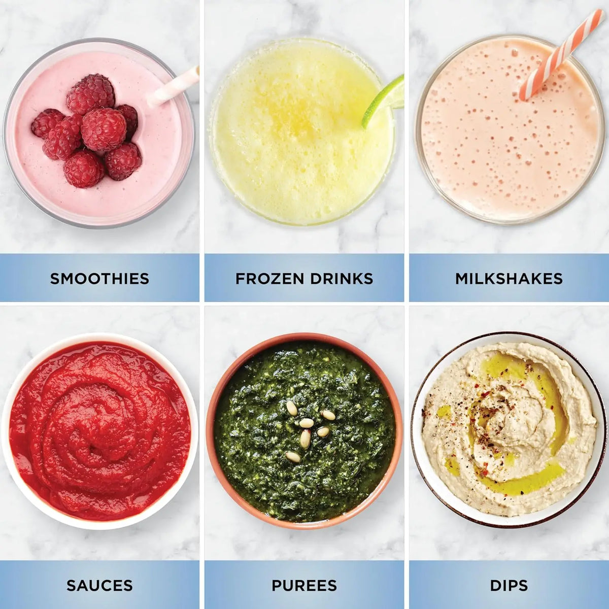 Professional Smoothie Blender With Auto Iq And Powerful Ice Crusher