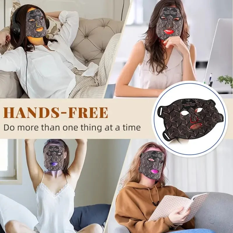Ubilli Led Face Mask For Near Infrared Light Skin Therapy