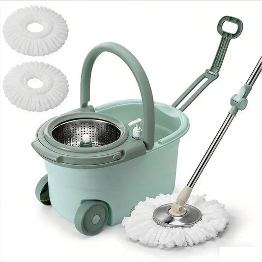 Self Cleaning 360 Spin Floor Mop With Bucket System