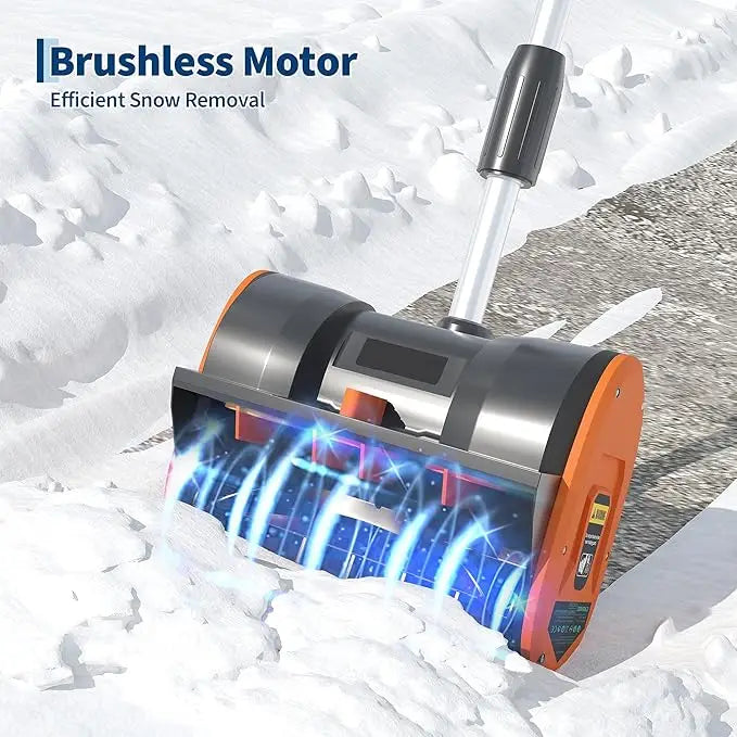 Electric Brushless Motor Snow Blower For Driveways And Walkways