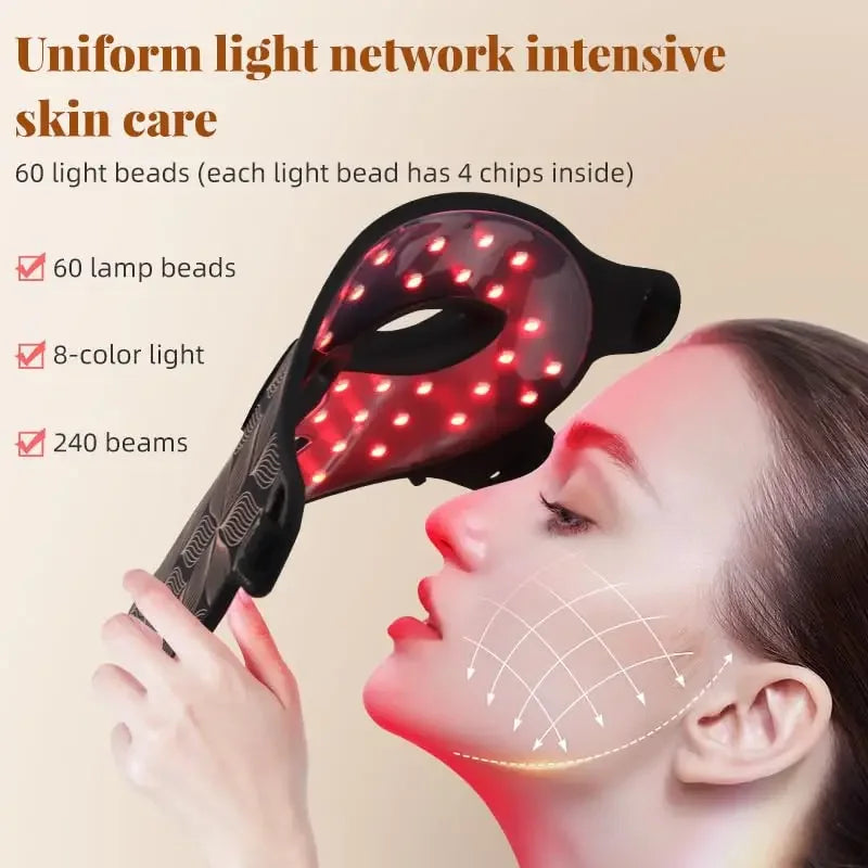 Ubilli Led Face Mask For Near Infrared Light Skin Therapy