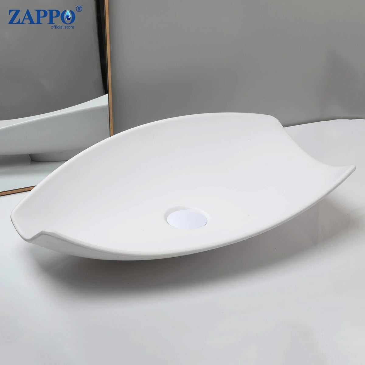 Mekkhala Stone Resin Countertop Vessel Bathroom Sink