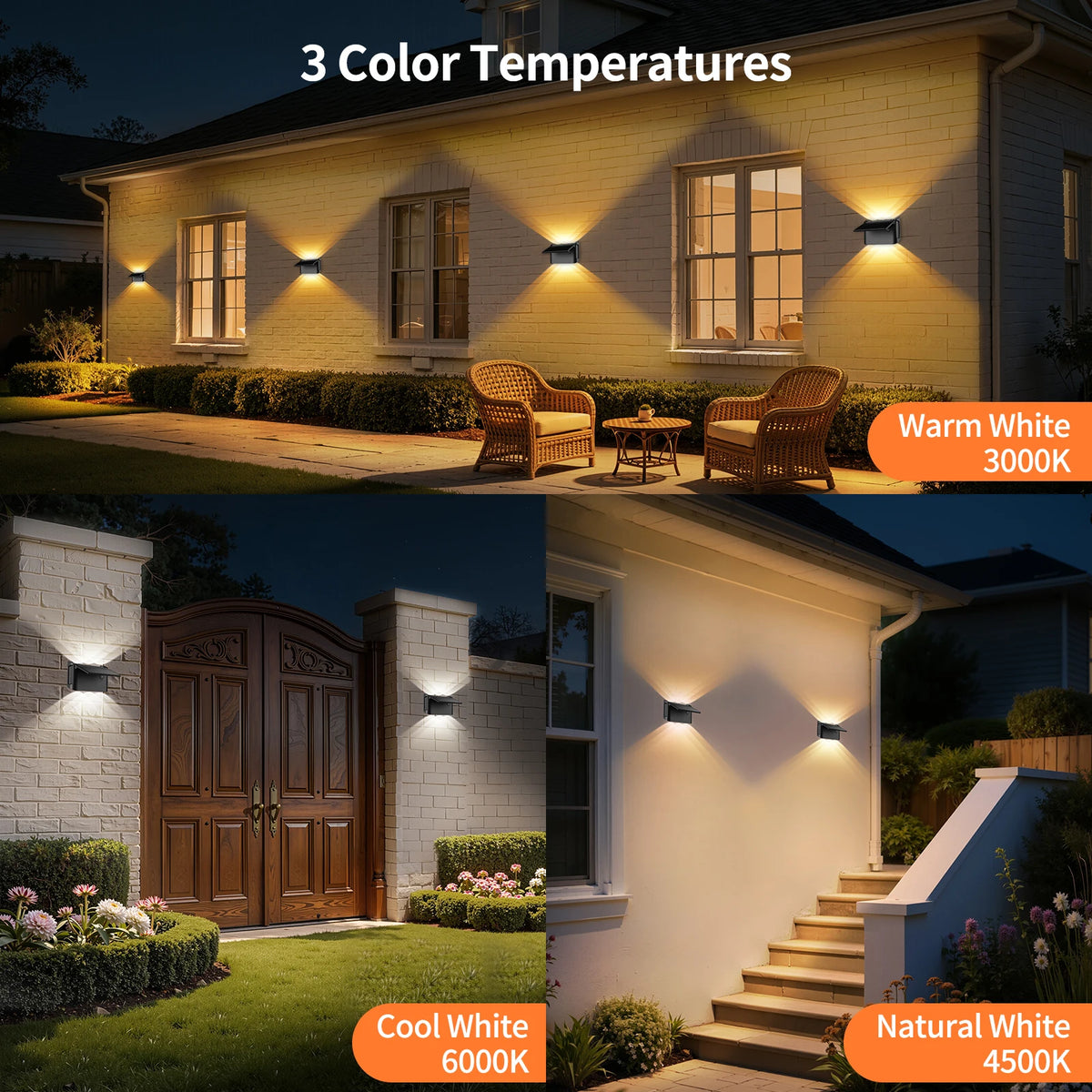 Intelamp Solar Wall Lights With Remote And Adjustable Lighting