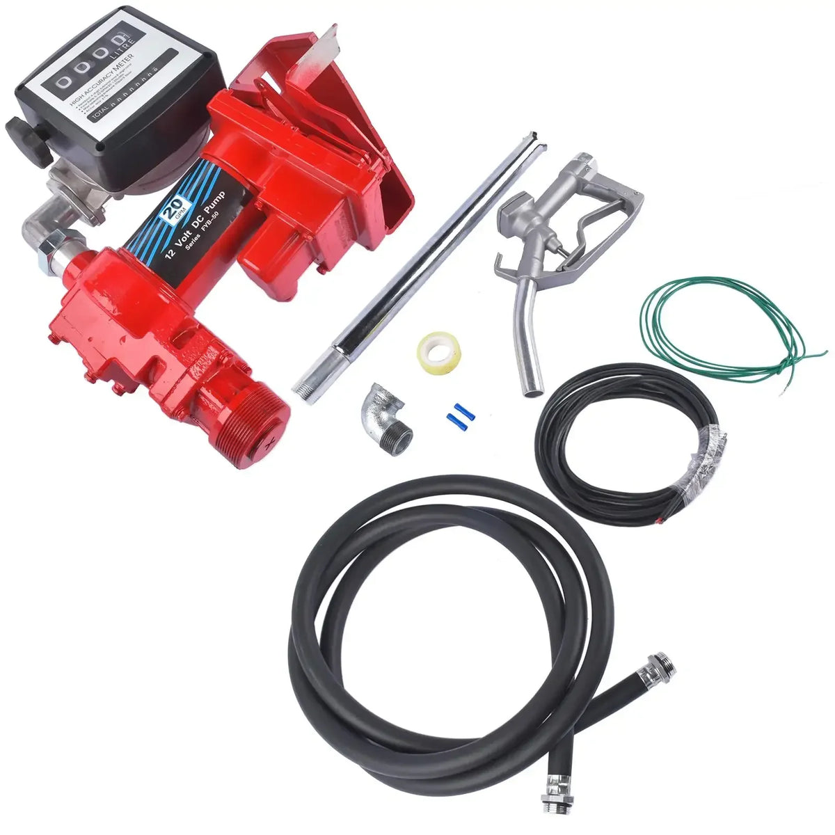 Professional 12 Volt Diesel And Gasoline Fuel Transfer Pump