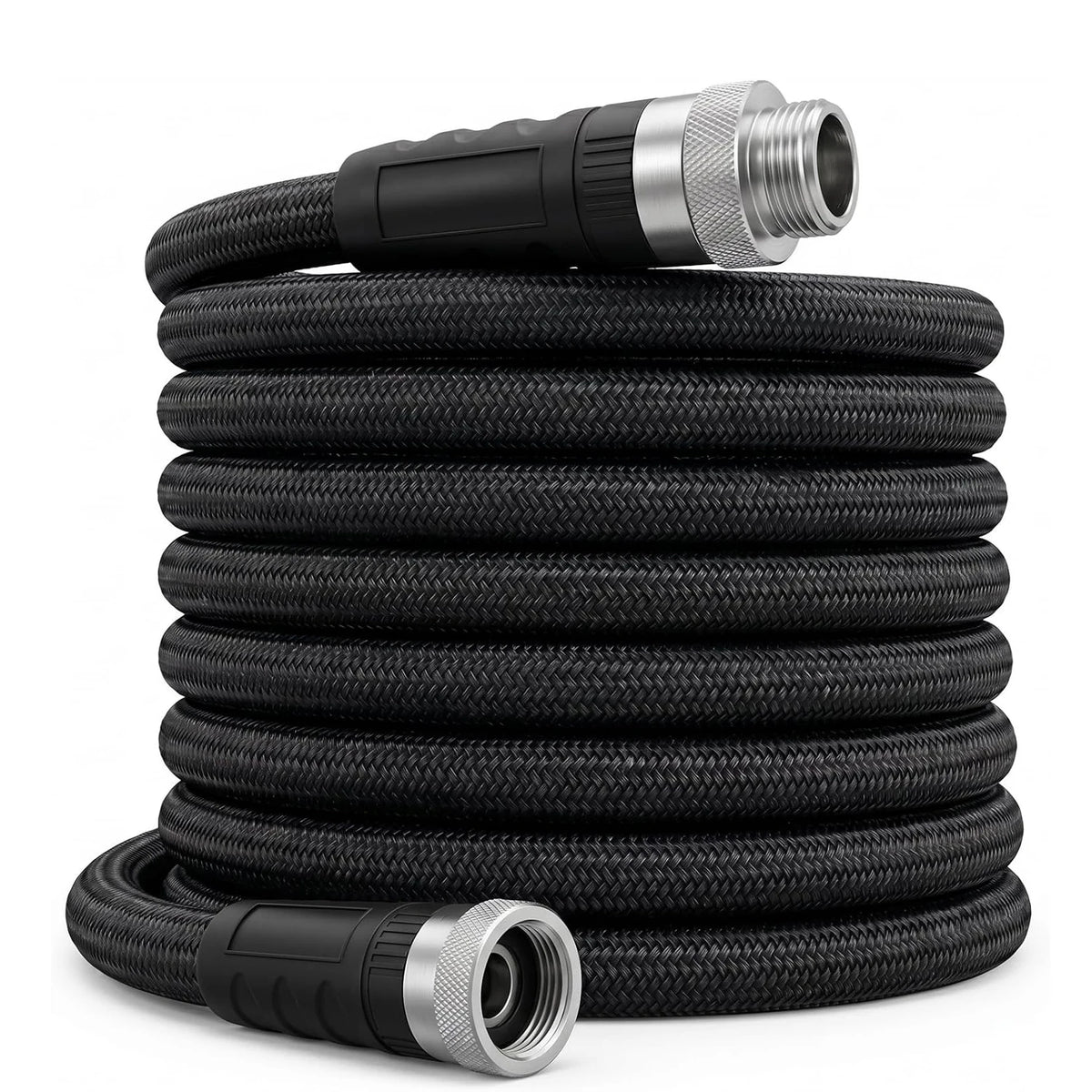 HiMiss Nonexpandable Braided Garden Hose With TPE Inner Tube