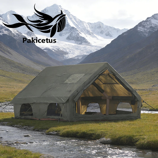 Pakicetus Quick Setup Waterproof Inflatable Camping Tent For Families