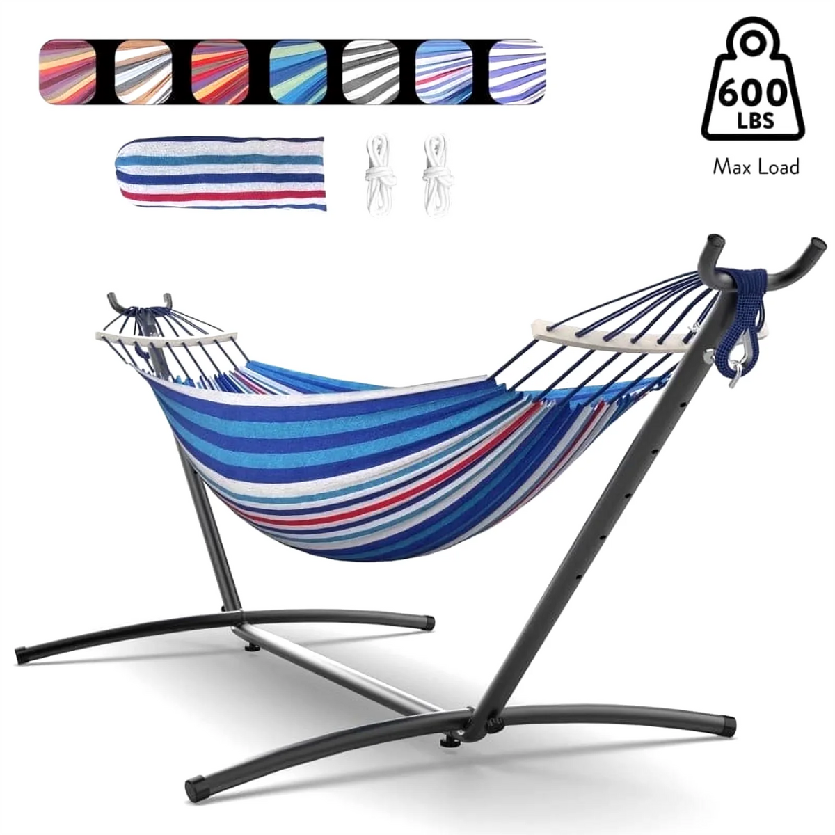 Gyroor Heavy Duty Nylon Adjustable Stand Hammock With Storage Bag