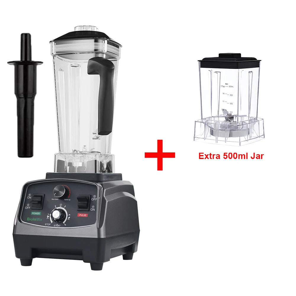 Biolomix Heavy Duty Commercial Timer Blender And Food Processor