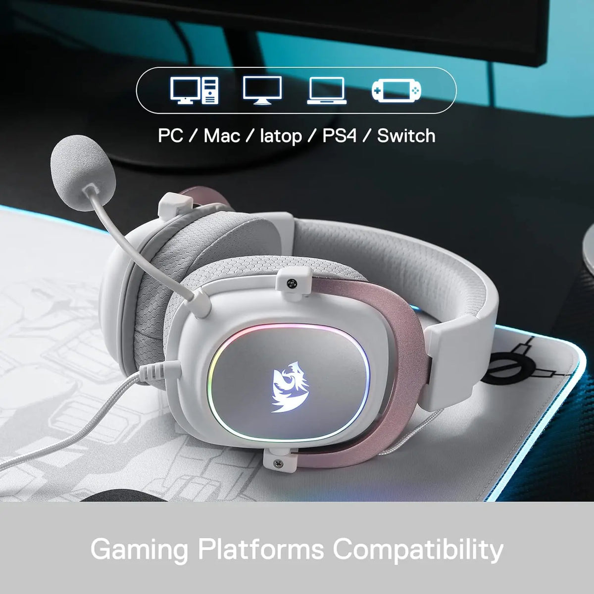 Redragon Zeus X Wired Gaming Headset With 7.1 Surround Audio