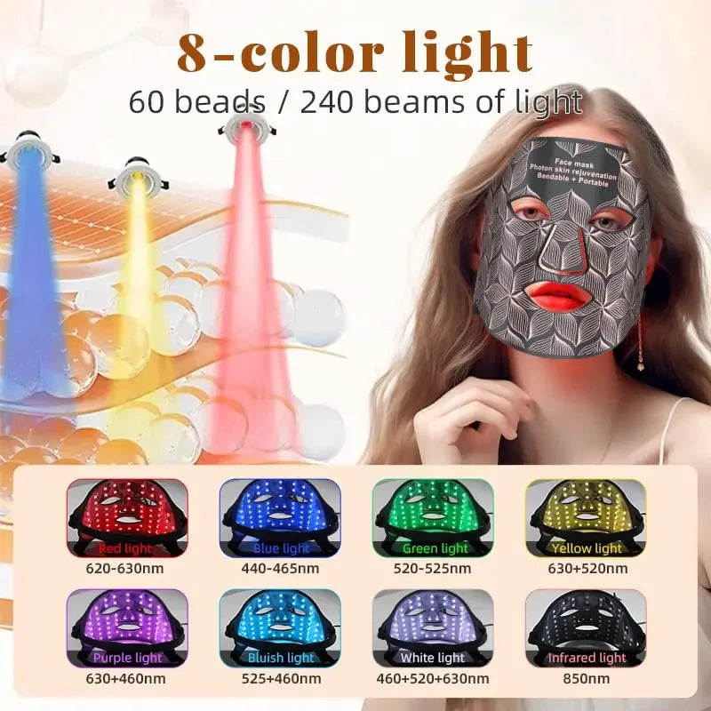 Ubilli Led Face Mask For Near Infrared Light Skin Therapy