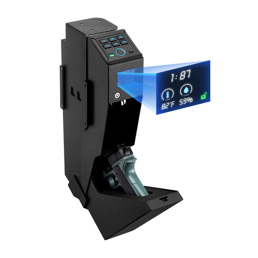 Quick Access Biometric Gun Safe With Led Digital Lock
