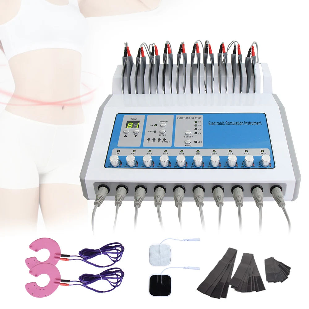 Yuet Win Ems Microcurrent Body Shaping Massager With Russian Waves