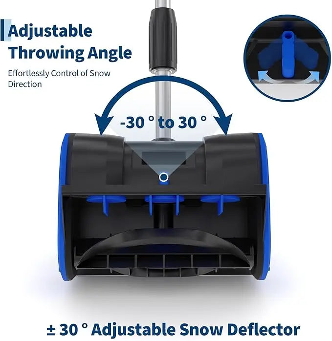 Electric Brushless Motor Snow Blower For Driveways And Walkways