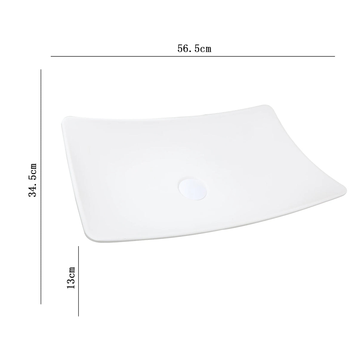 Mekkhala Stone Resin Countertop Vessel Bathroom Sink