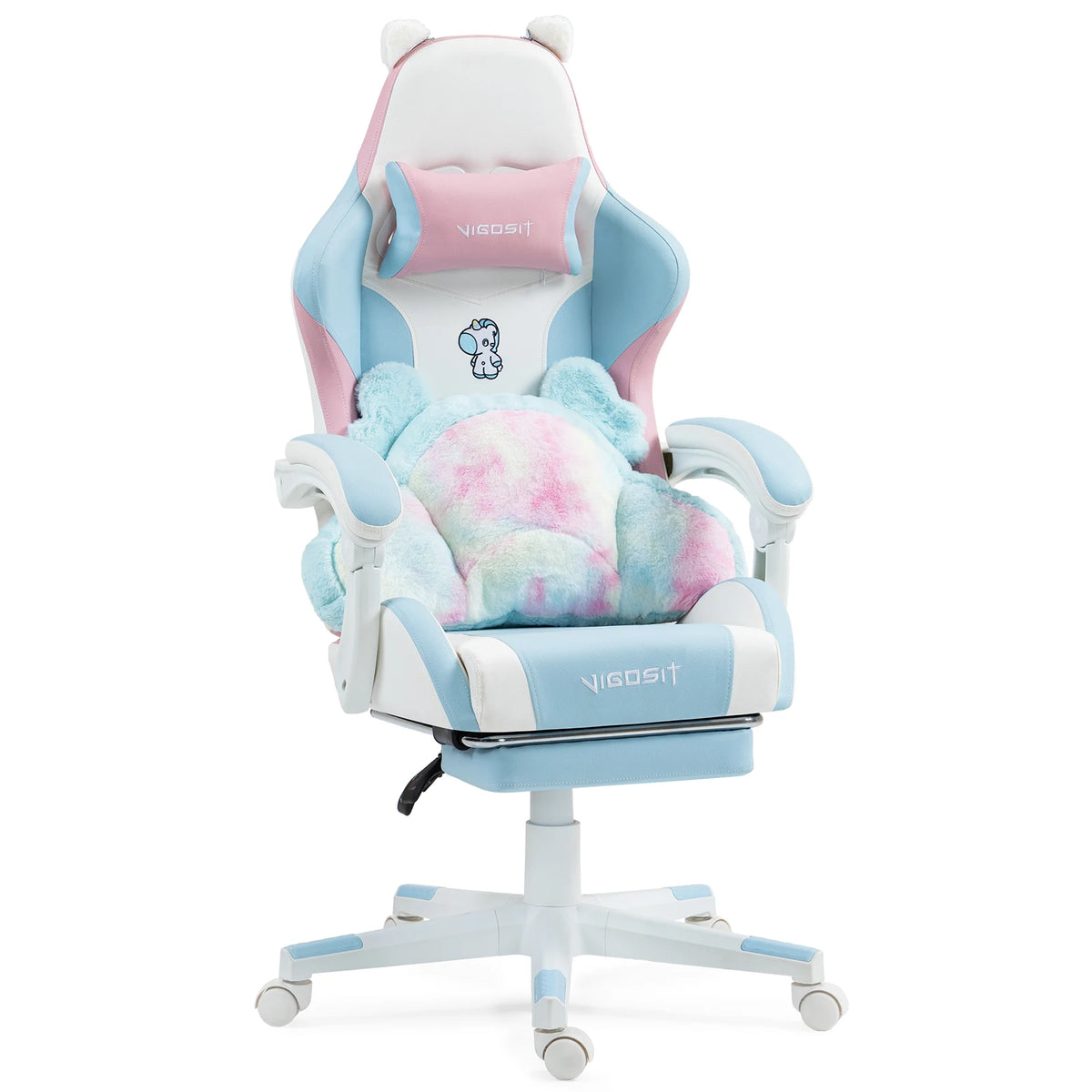 Vigosir Ergonomic Gaming Chair With Adjustable Lumbar Support