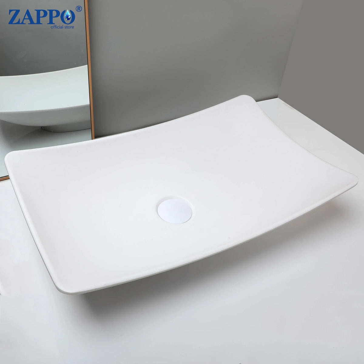 Mekkhala Stone Resin Countertop Vessel Bathroom Sink