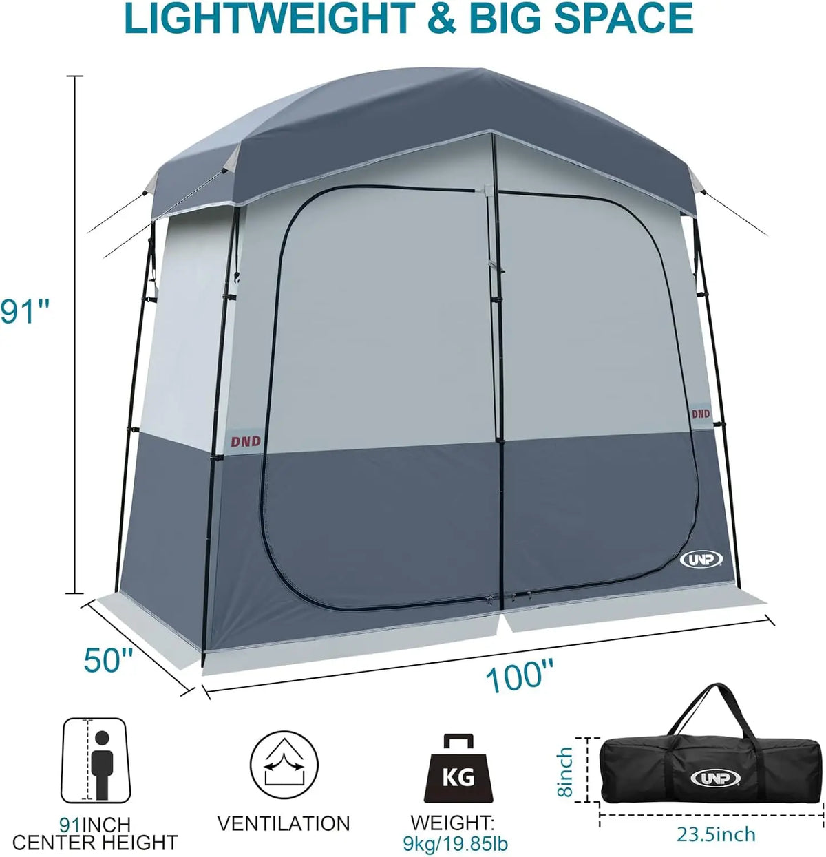 Portable Outdoor Privacy Shower Tents For Camping And Backpacking