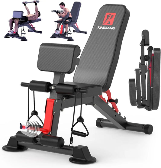 Foldable Multi Functional Dumbbell Bench With Adjustable Levels