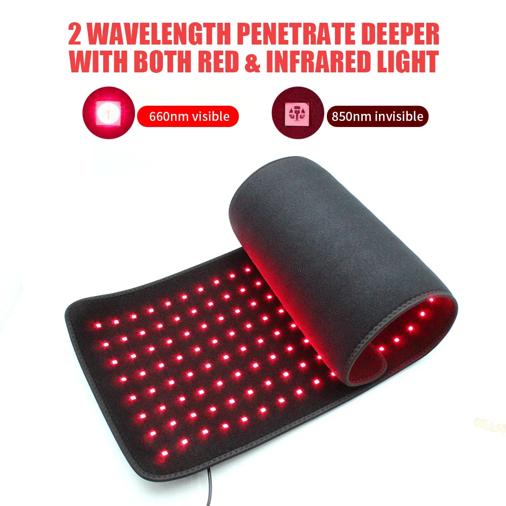 660nm And 850nm Led Infrared Therapy Pad Muscle Relaxation