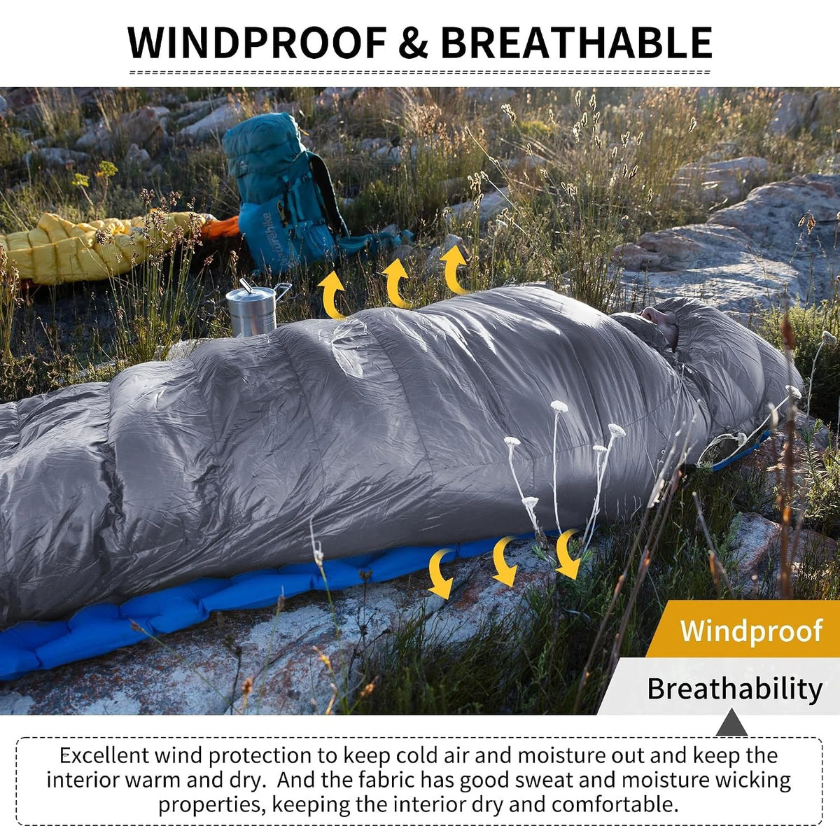 Naturehike Ultralight Duck Down Four Season Sleeping Bag