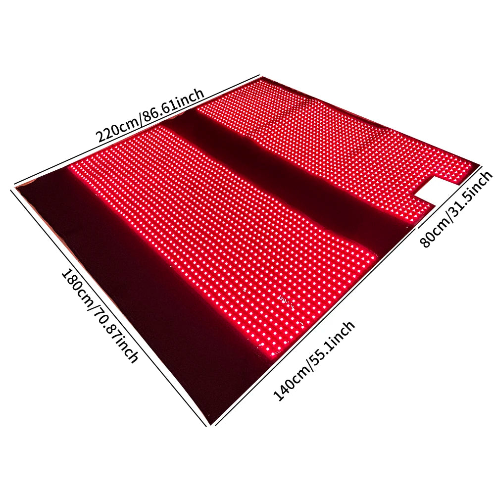 Full Body LED Infrared Light Sleeping Bag for Relaxation