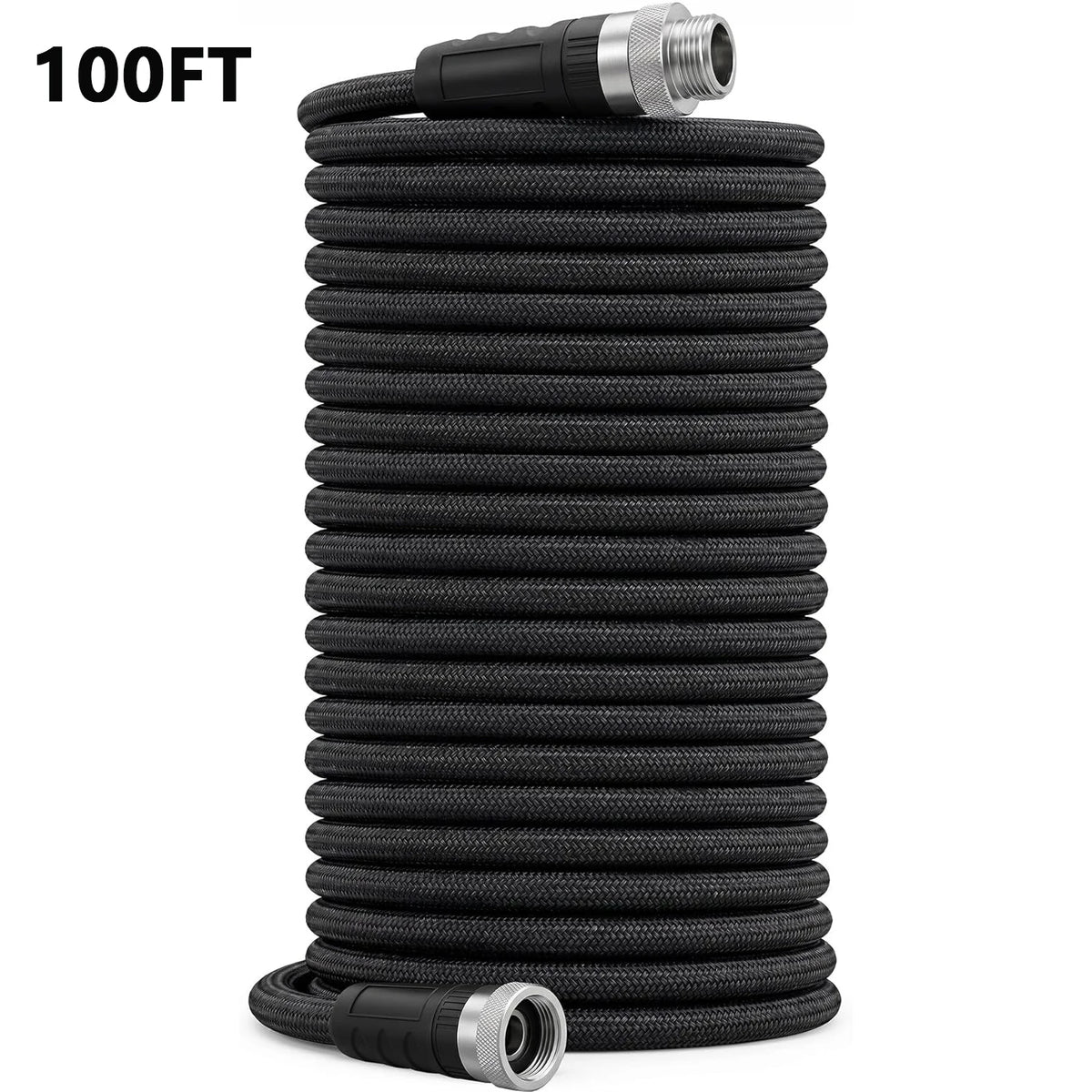 HiMiss Nonexpandable Braided Garden Hose With TPE Inner Tube