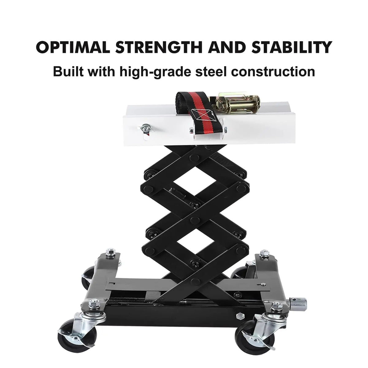 Professional 450 Lb Low Profile Transmission Jack For Vehicles
