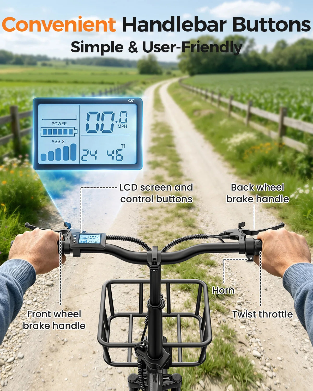 Eilleo Spacewalk Premium Folding Electric Trike For Adults