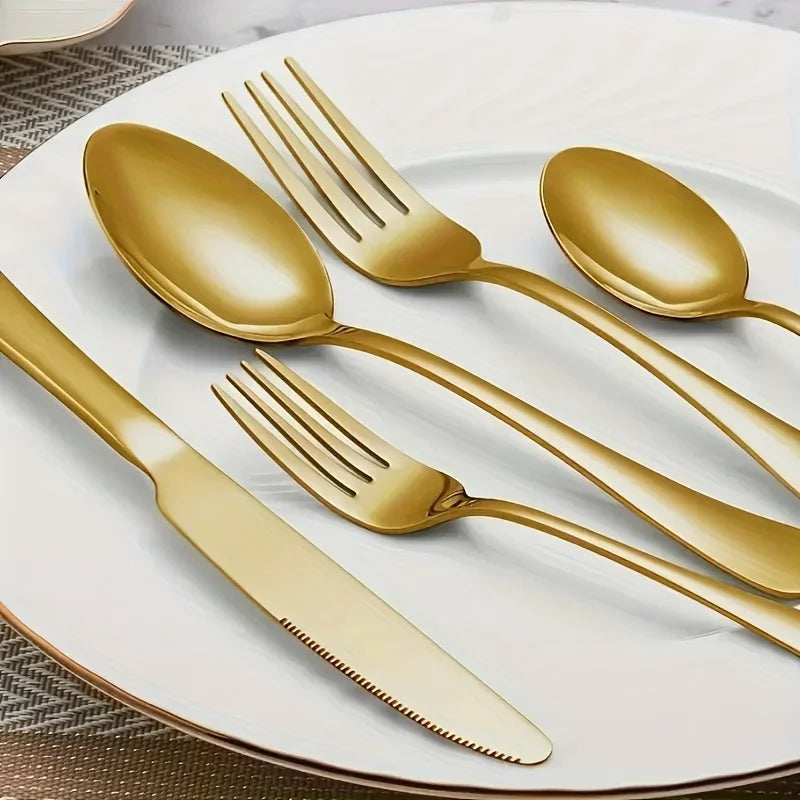 Professional Stainless Steel Flatware Cutlery Set