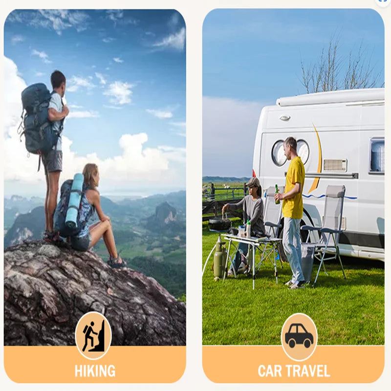 Portable Car Emergency Kit For Travel Safety And Survival