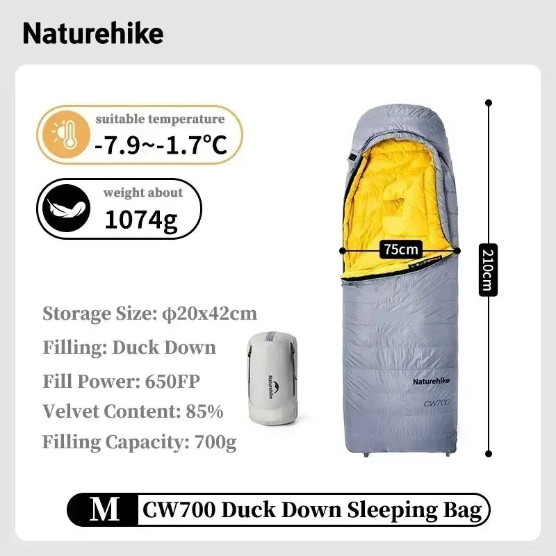Naturehike Ultralight Duck Down Four Season Sleeping Bag