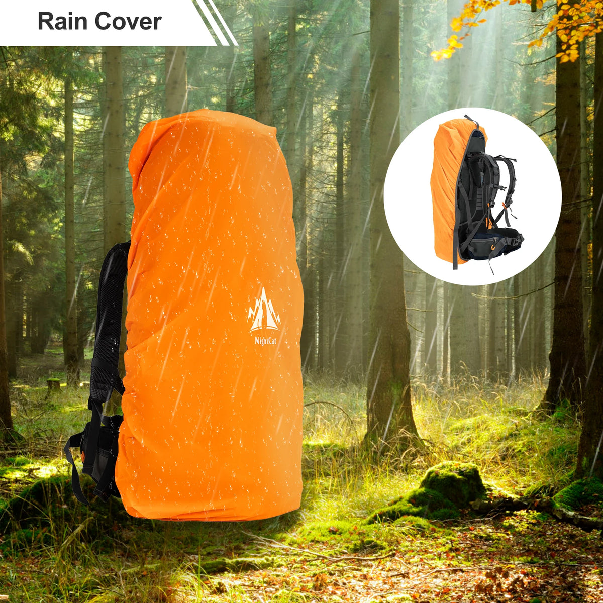 Night Cat Waterproof Internal Frame Hiking Backpack For Outdoor Travel