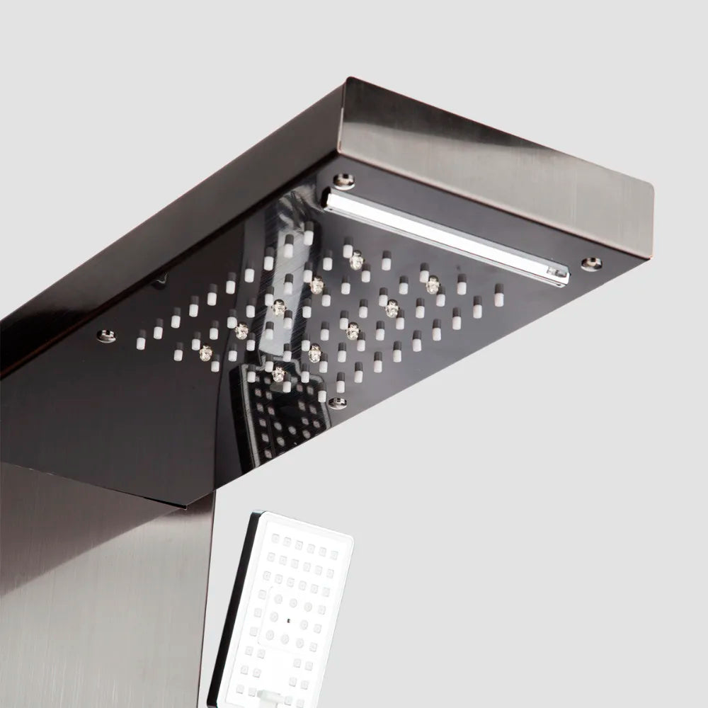 Mekkhala Led Shower Panel Set With Digital Display Body Jets
