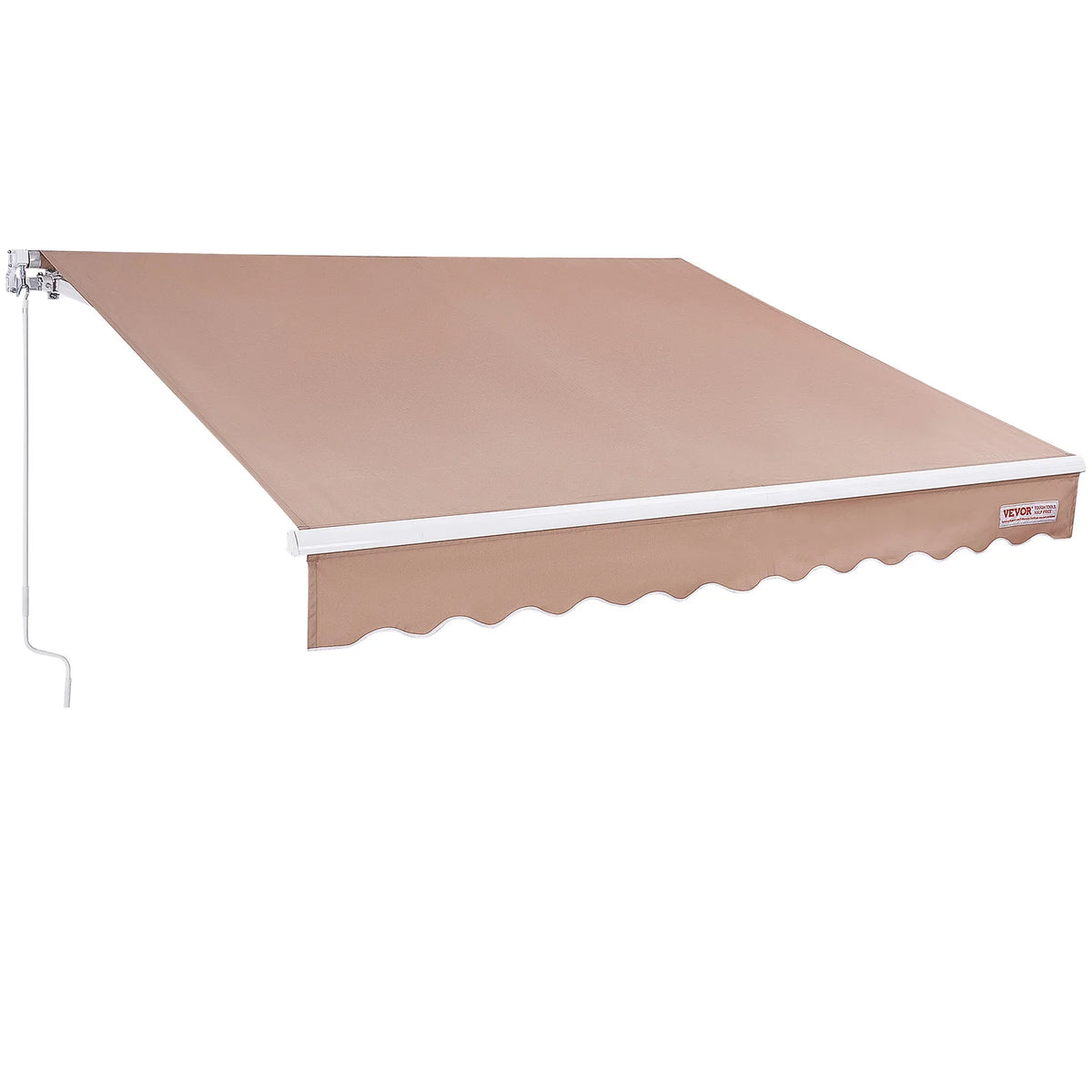 Succebuy Manual Retractable Awning Outdoor Water Resistant Sun Shade