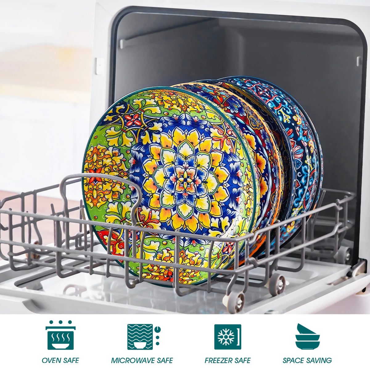 Malacasa Premium Ceramic Oven Safe Pasta And Soup Bowls