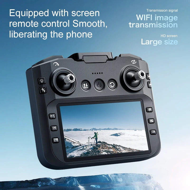 Evanovm K21Max Drone Includes Integrated Screen And Reliable Auto Return