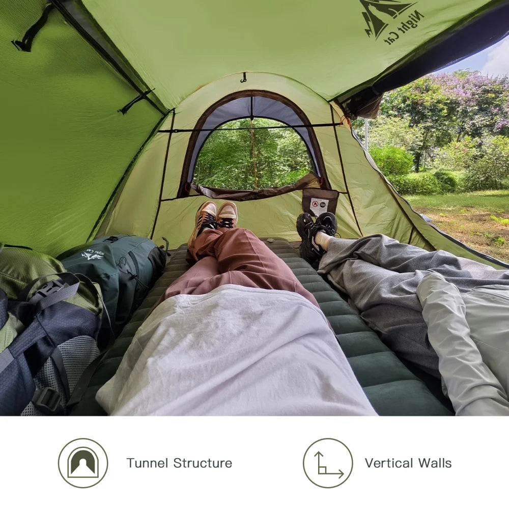 Night Cat Automatic Pop Up Camping Tent With Mosquito Net