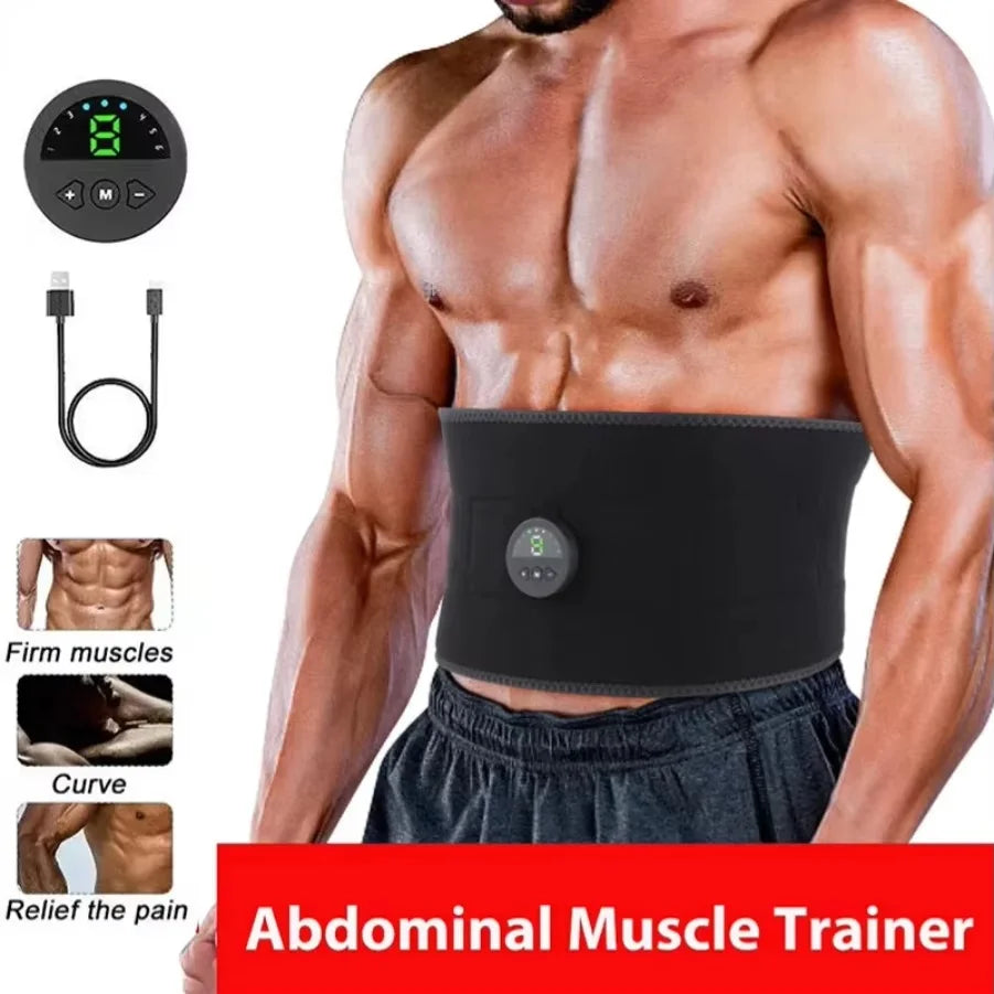 Jitesy Rechargeable TENS EMS Muscle Stimulator And Massage Belt
